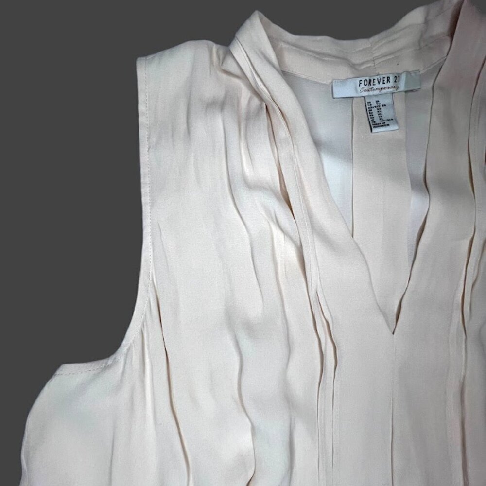 Forever 21 Contemporary Flowy Top XL - Picture 3 of 6